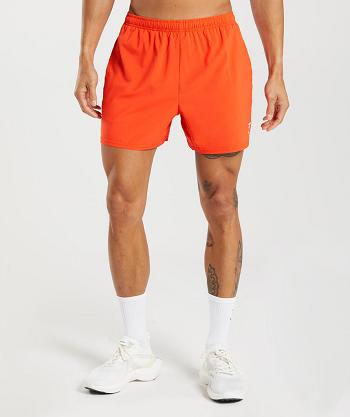 Gymshark Arrival 5" Shorts Herr Röda | SE 3414XYU